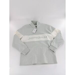 Jordan Air Jordan Dri-FIT 1/4-Zip Golf Top Silver Sail HF9919-034 Men's Size S